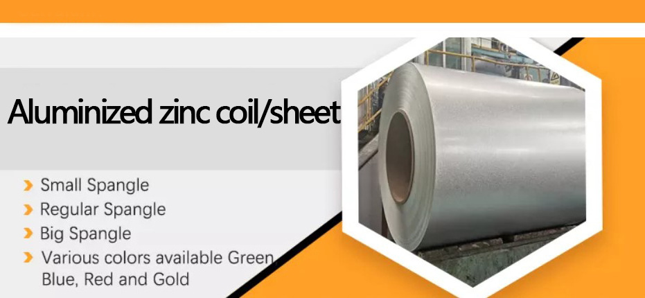 Factory price Aluzinc Steel Coil/ Galvanized/ Galvalume Zinc Aluminized Sheet