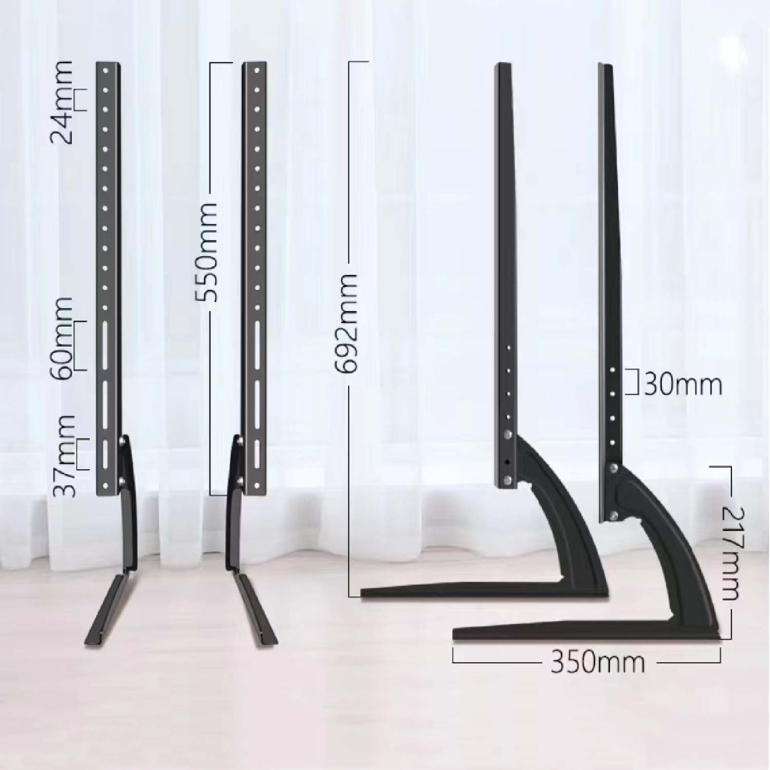 telescopic long arm 180 degrees swing single vesa 75 monitor mount  4 screen computer handle stand m8 monitor vesa mount