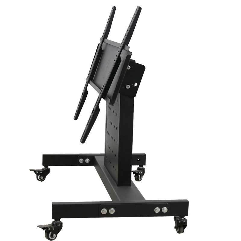 model yd1700 mobile 55 inch cart rolling motorised swivel 360 universal desktop floor stand for tv motorizzato mount