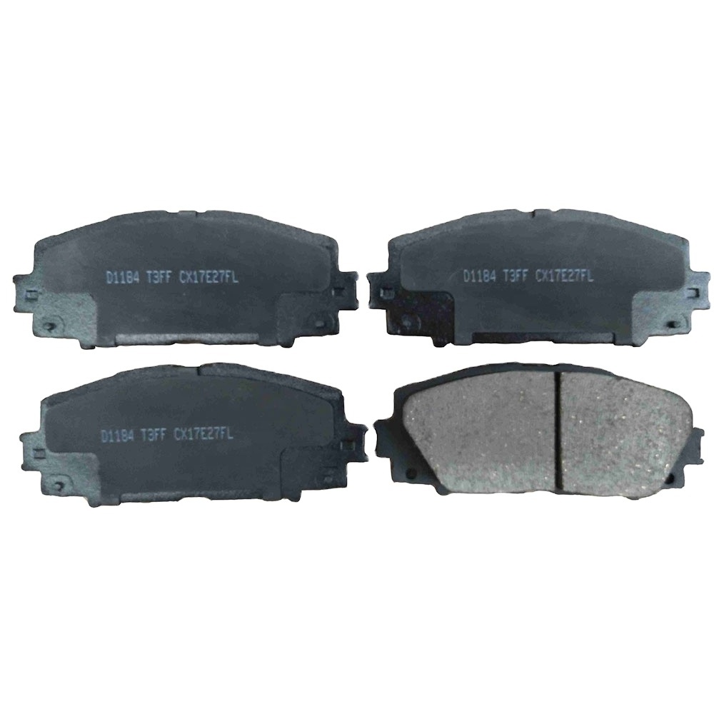 SDCX D1184 Auto Brake Pads Manufacturers Wholesale Car Ceramic Brakes Pad  For Toyota Pastilla De Freno