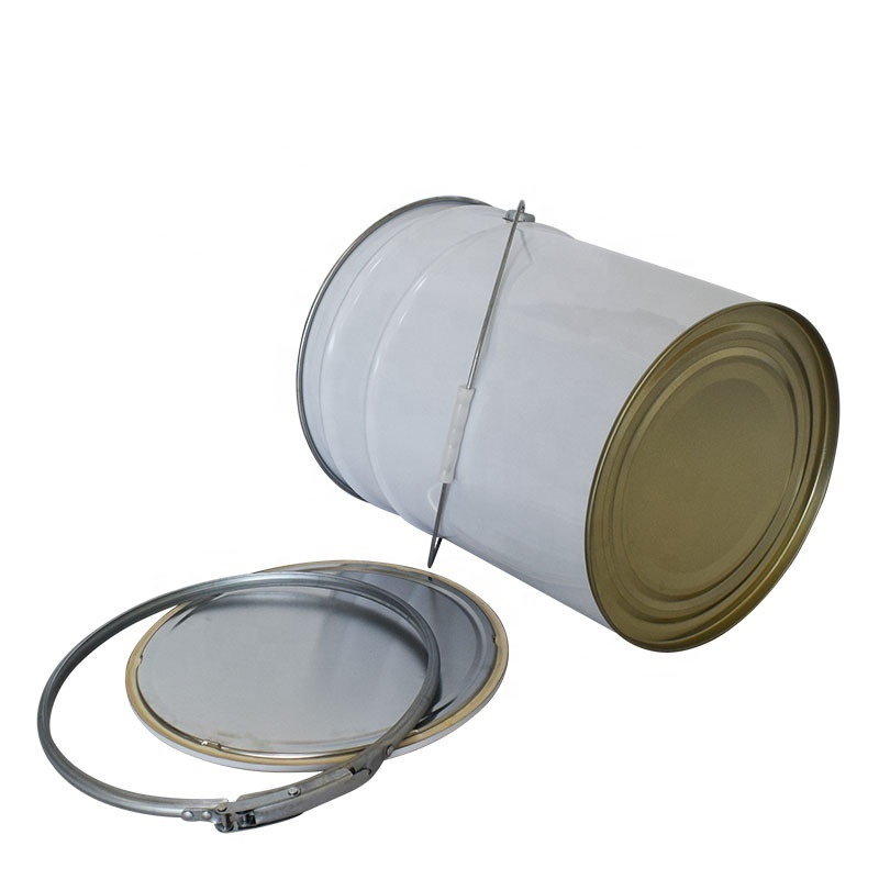 20L latex paint packaging iron drum/metal empty barrel/10L paint chemical bucket/anti rust conical drum