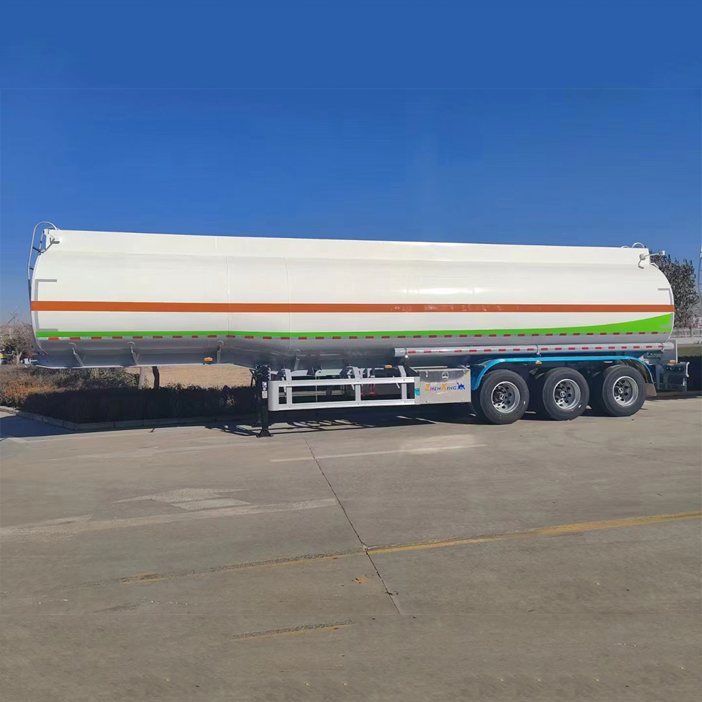 Aluminum Stainless Steel Fuel Tank Semi Trailer Insulation Liquid Nitrogen Oil Tanker Semi-Trailer