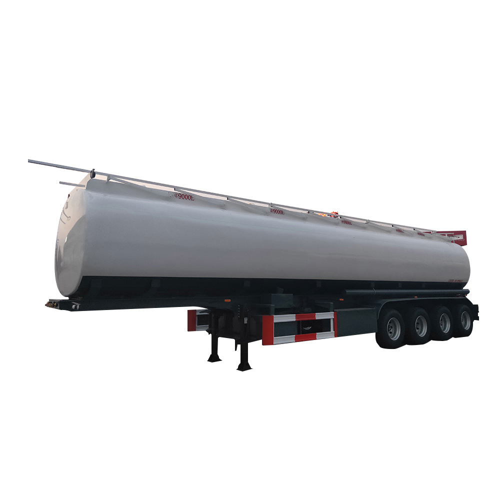 Hot Sales Axles 40000 45000 50000 L Aluminum Alloy Liquid Gas Water Milk Diesel Petrol Fuel Tanker Semi Trailer Price