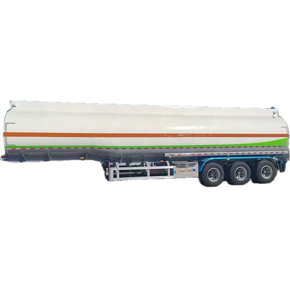 Aluminum Stainless Steel Fuel Tank Semi Trailer Insulation Liquid Nitrogen Oil Tanker Semi-Trailer