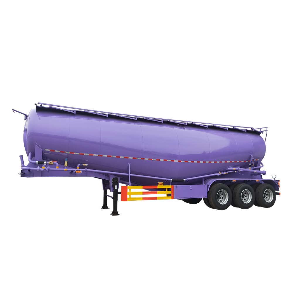 High Quality Dry Bulk Cement Truck Tanker Bulk Cement Bulker and 50 Tons Bulk Powder Tank Semi Trailers for Sale