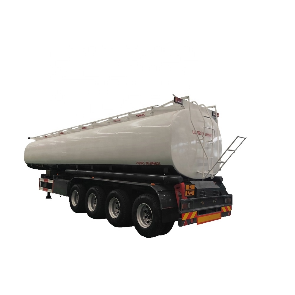 Hot Sales Axles 40000 45000 50000 L Aluminum Alloy Liquid Gas Water Milk Diesel Petrol Fuel Tanker Semi Trailer Price