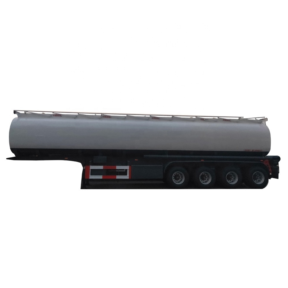 Oil Fuel Diesel Gasoline Crude Water Milk Liquid Nitrogen Transport aluminum Tanker Truck Semi Trailer For Sale