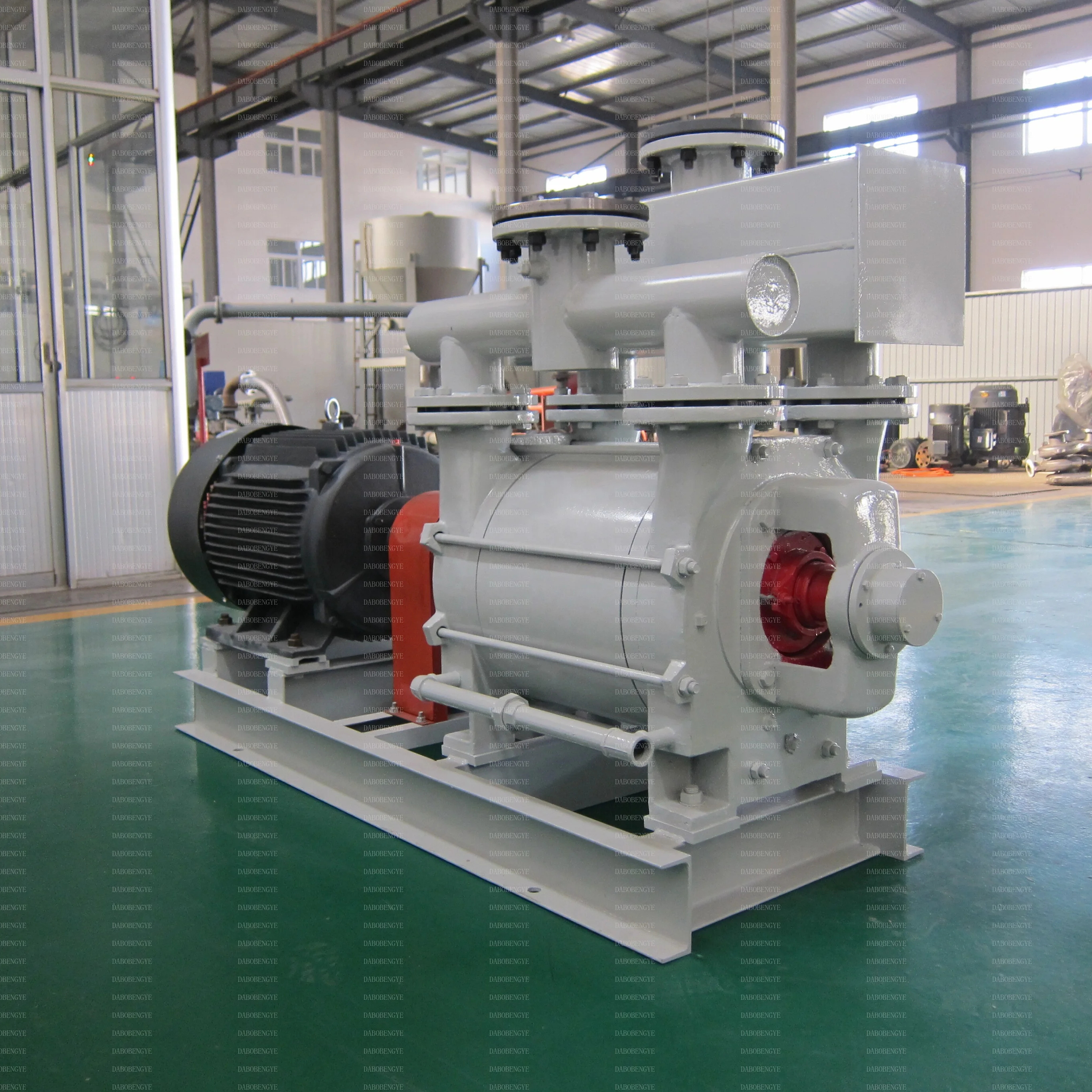 High-pressure air pumpsVacuum pumpsSump pumps with attached mobile exhaust unit