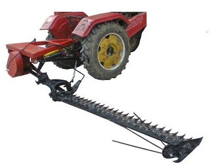 farm tractor mounted sickle bar mower