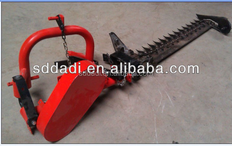 Agricultural sickle bar grass mower