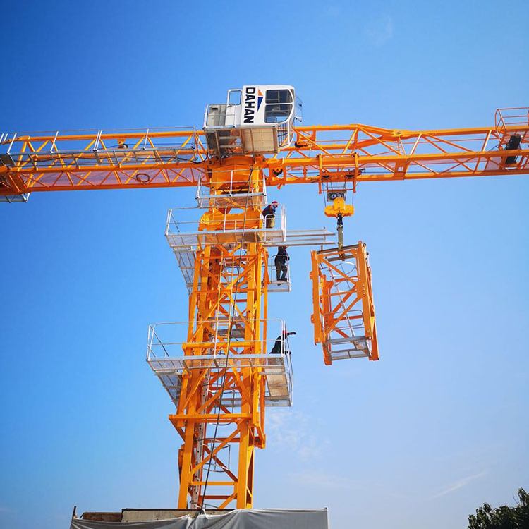 Lifting Machinery Flat-Top Tower Crane Dahan Tower Crane 8 Ton Mini Tower Crane