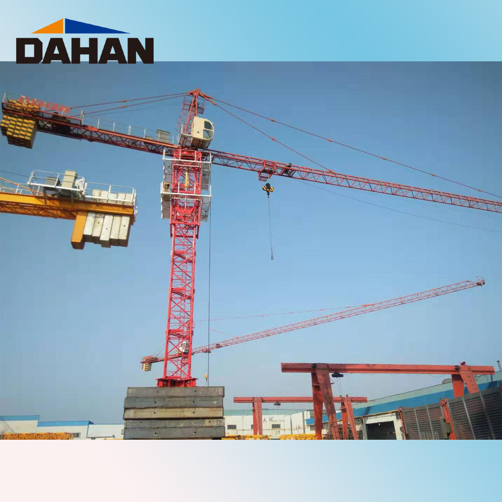 QTZ125(6015) Topkit Manual Tower Crane With Counter Weight