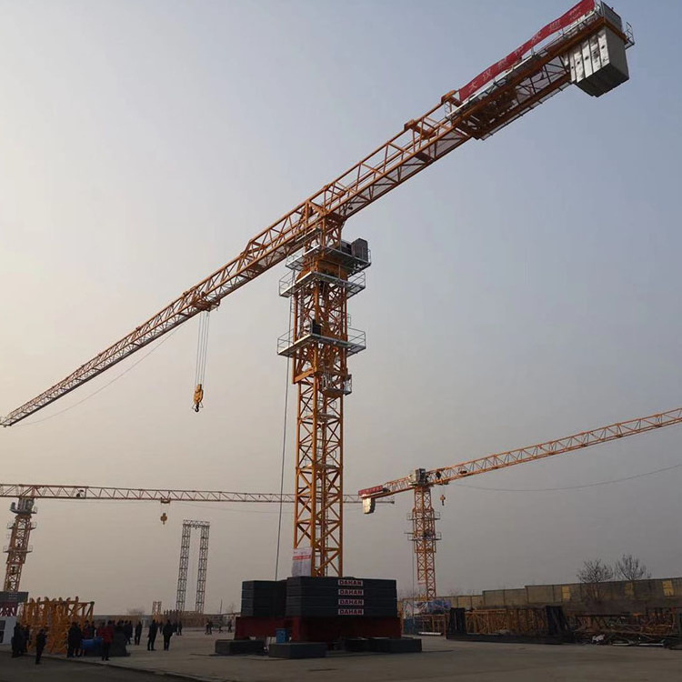 Lifting Machinery Flat-Top Tower Crane Dahan Tower Crane 8 Ton Mini Tower Crane