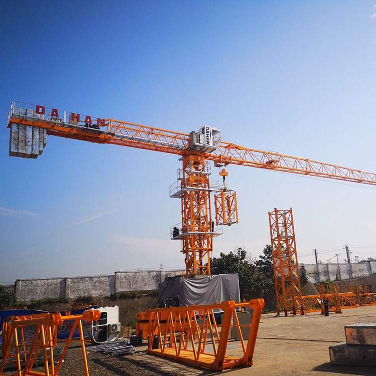 Construction Flat-Top Tower Crane 10ton Tower Crane Tower Crane Model For Sale