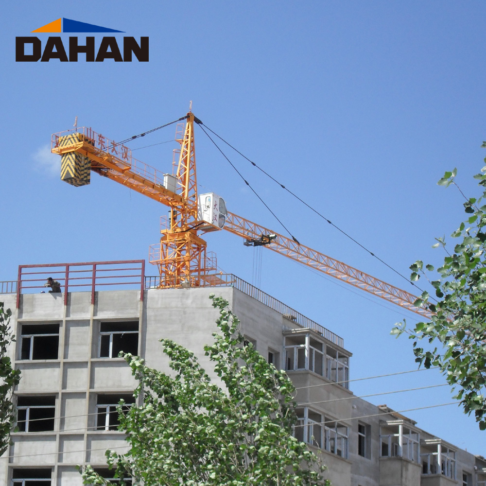 QTZ80(6010) DAHAN 6T Tower Crane Spare Parts For Sale