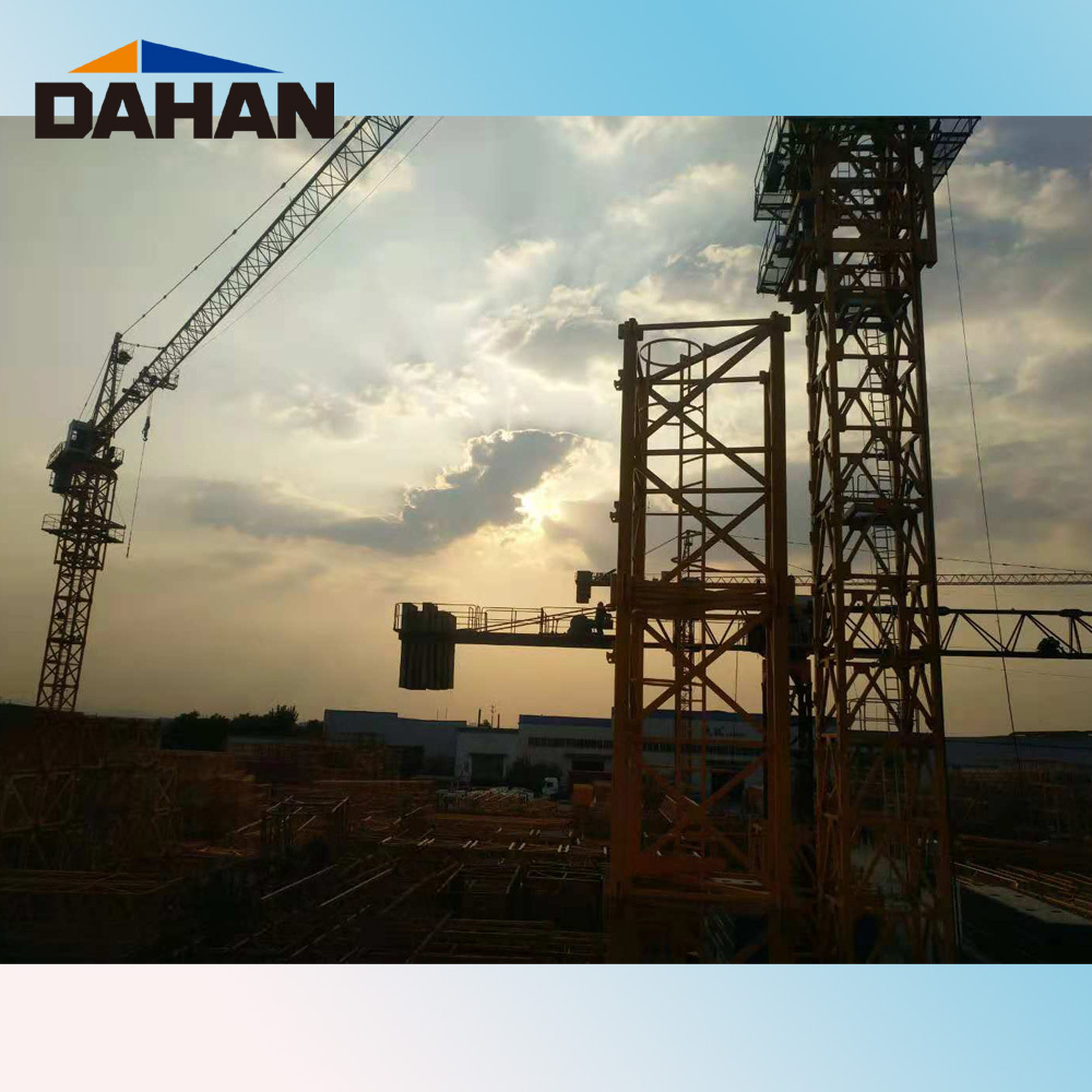 QTZ80(6010) DAHAN 6T Tower Crane Spare Parts For Sale