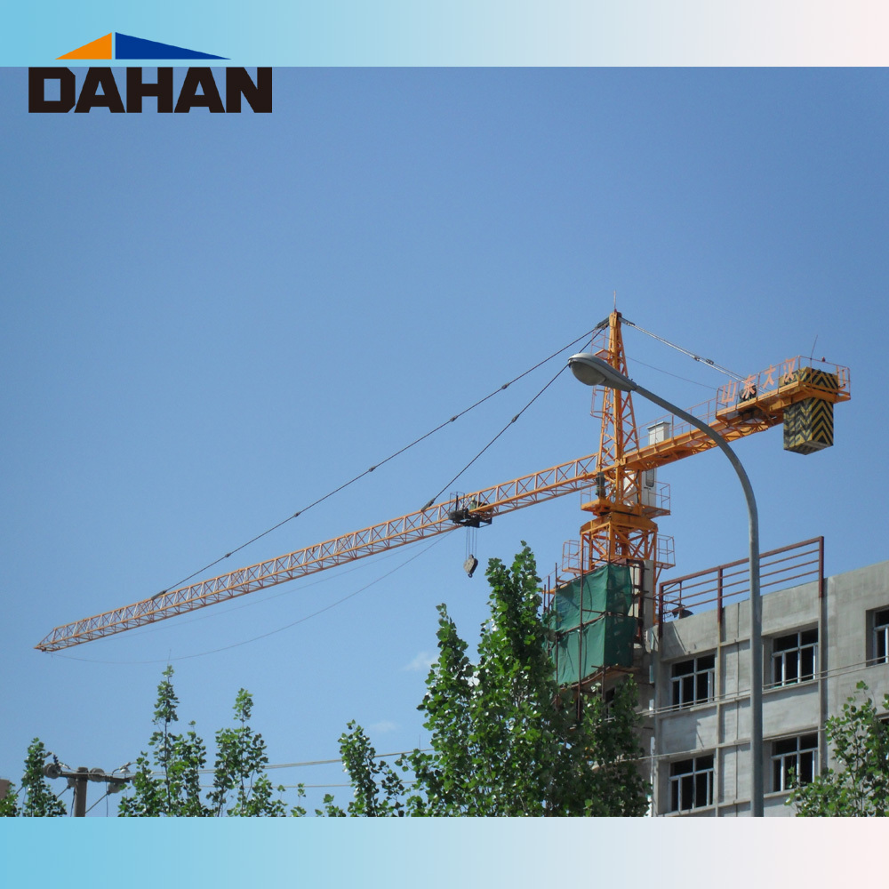 QTZ125(6015) Topkit Manual Tower Crane With Counter Weight