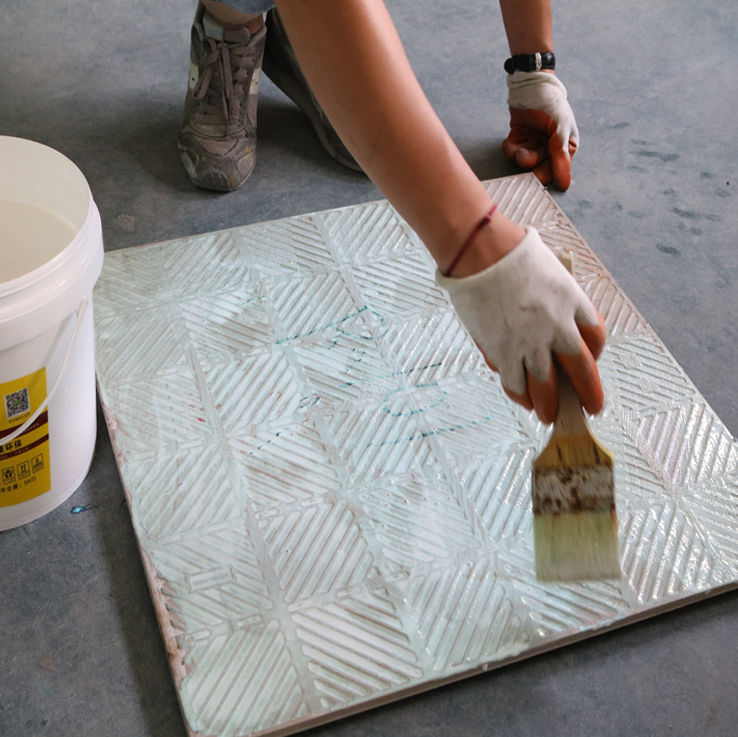 Super water-based ceramic tile adhesive