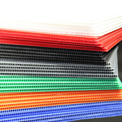 Factory Sale 2-8mm Pp Hollow Fluted Corrugated Plastic Sheet Yard Sign Pp Hollow Sheet For Sale