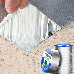 Super Adhesive Leakage Repair Mending Aluminium Foil Butyl Rubber Tape For Roofing Leaks Flashing Tape