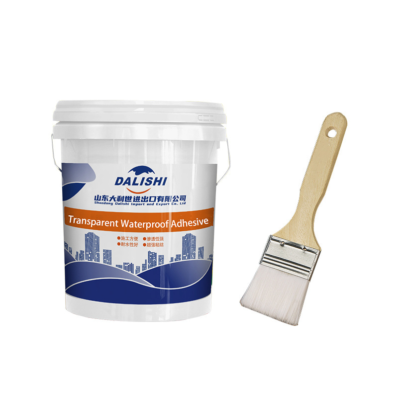 Outer wall transparent waterproof glue outer wall roof window sill bathroom balcony waterproof and moisture-proof