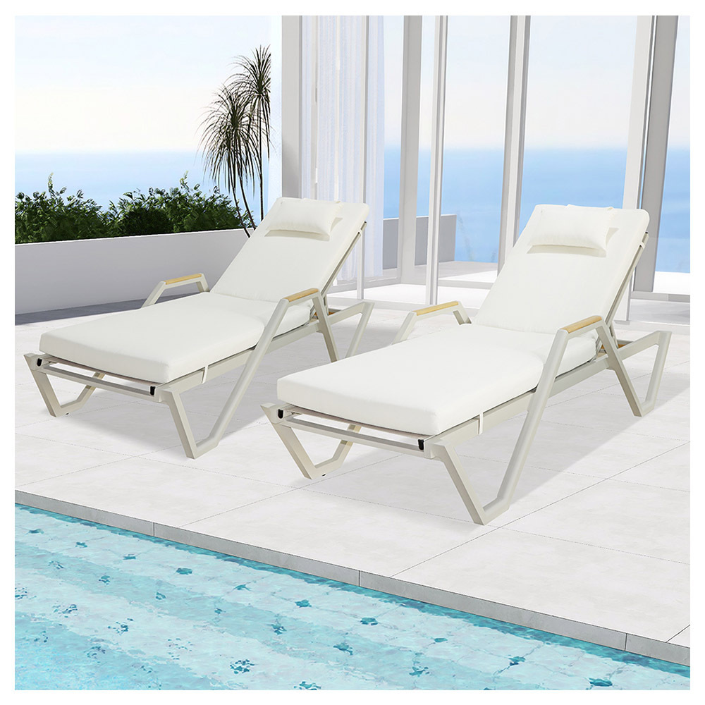 garden furniture folding beach swimming chaise lounge chairs pool outdoor sun lounger outdoor chaise lounge