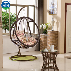 ratan outdoor furniture rattan swing hanging chair outdoor swing chair bed