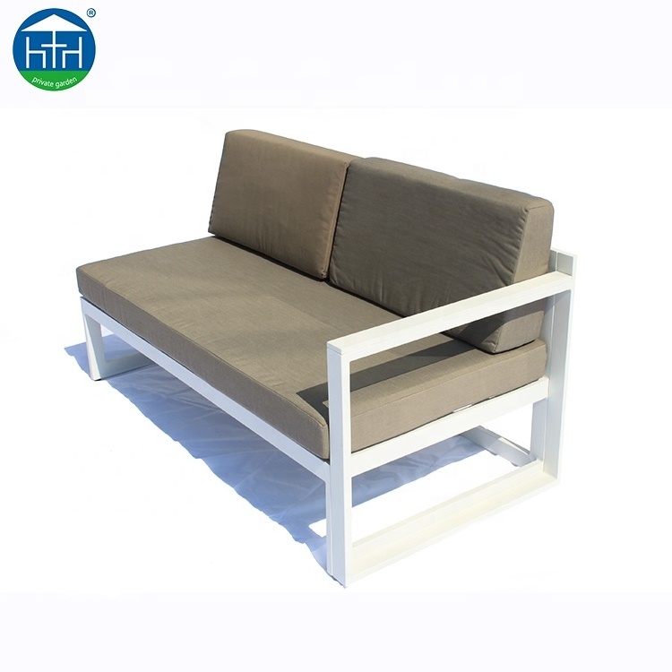 Aluminum outfoor furniture Low Price 3 Piece terraza muebles  Cheap Outdoor Sofa