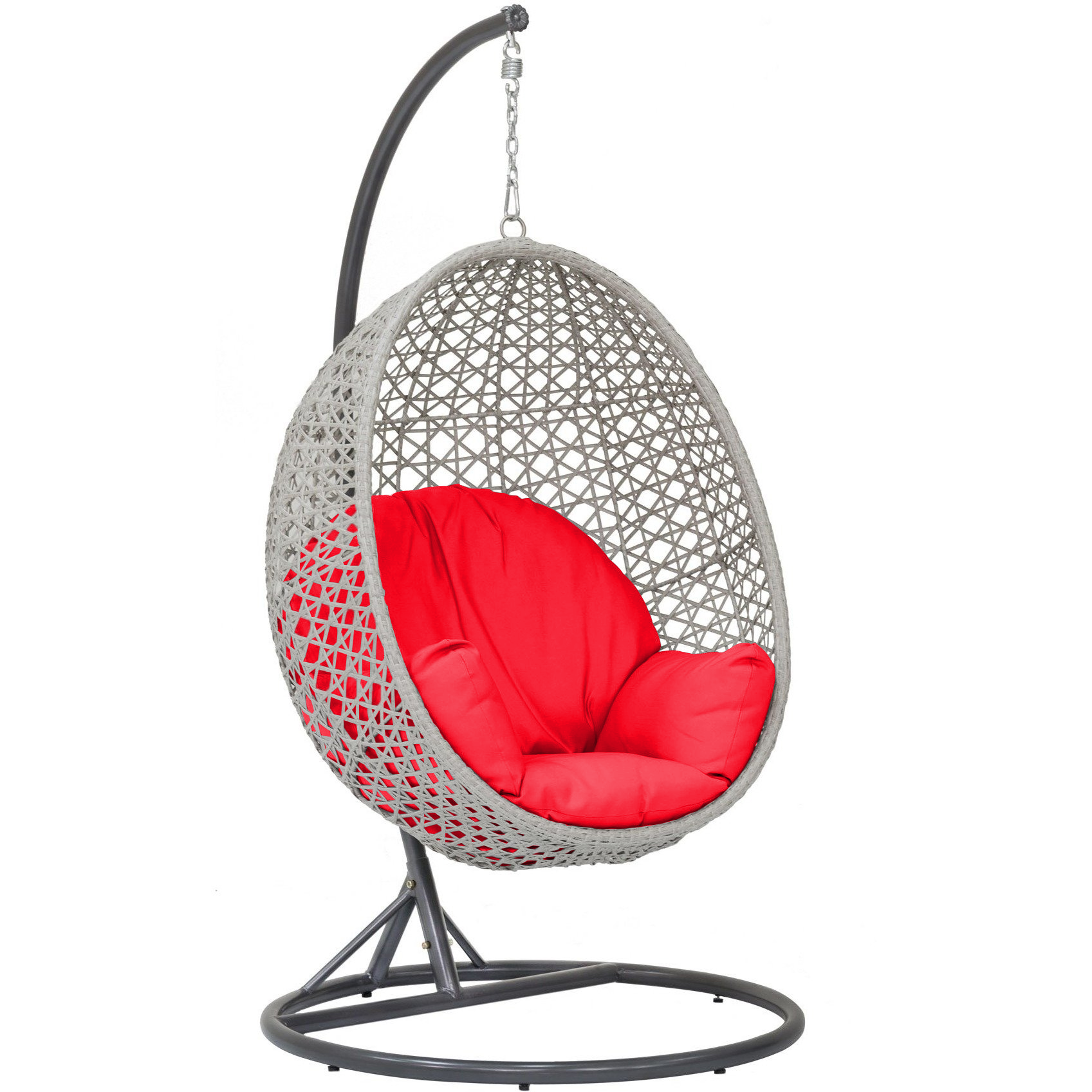 China modern high quality egg swing chair hanging outdoor garden swings factory