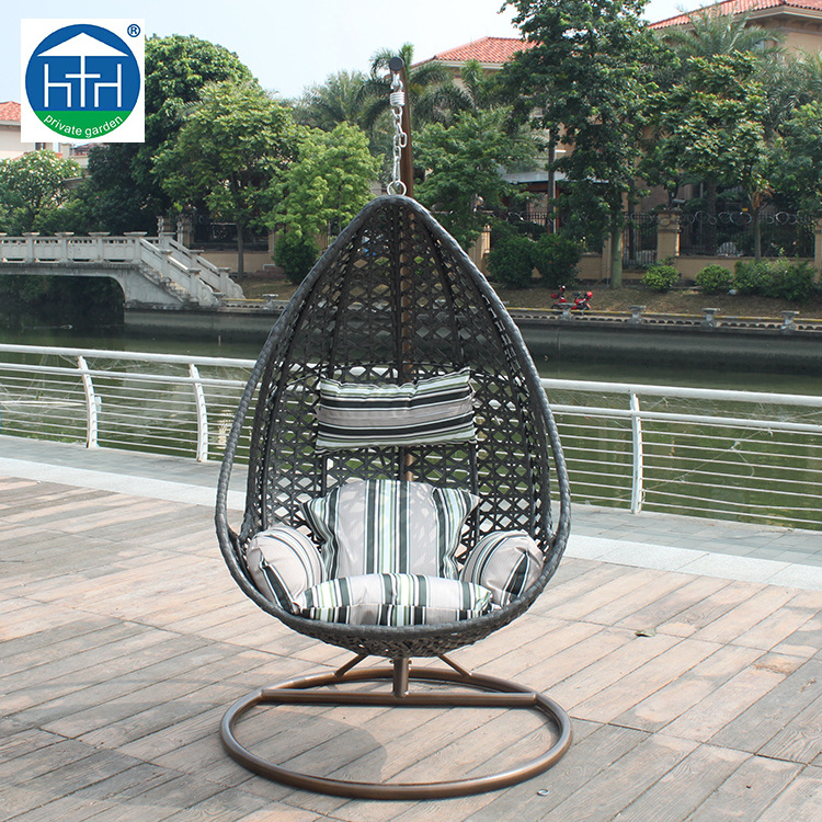 Hanging Swing Chair Patio Basket Swing Chair,Rattan Egg Hanging Chair