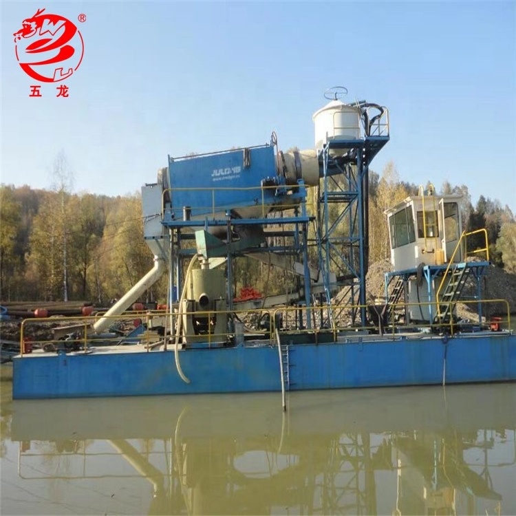 Selling small used suction dredger high profits for lake sales for sale