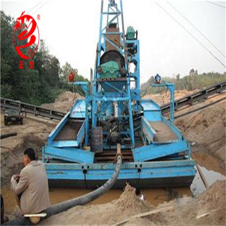 Selling small used suction dredger high profits for lake sales for sale