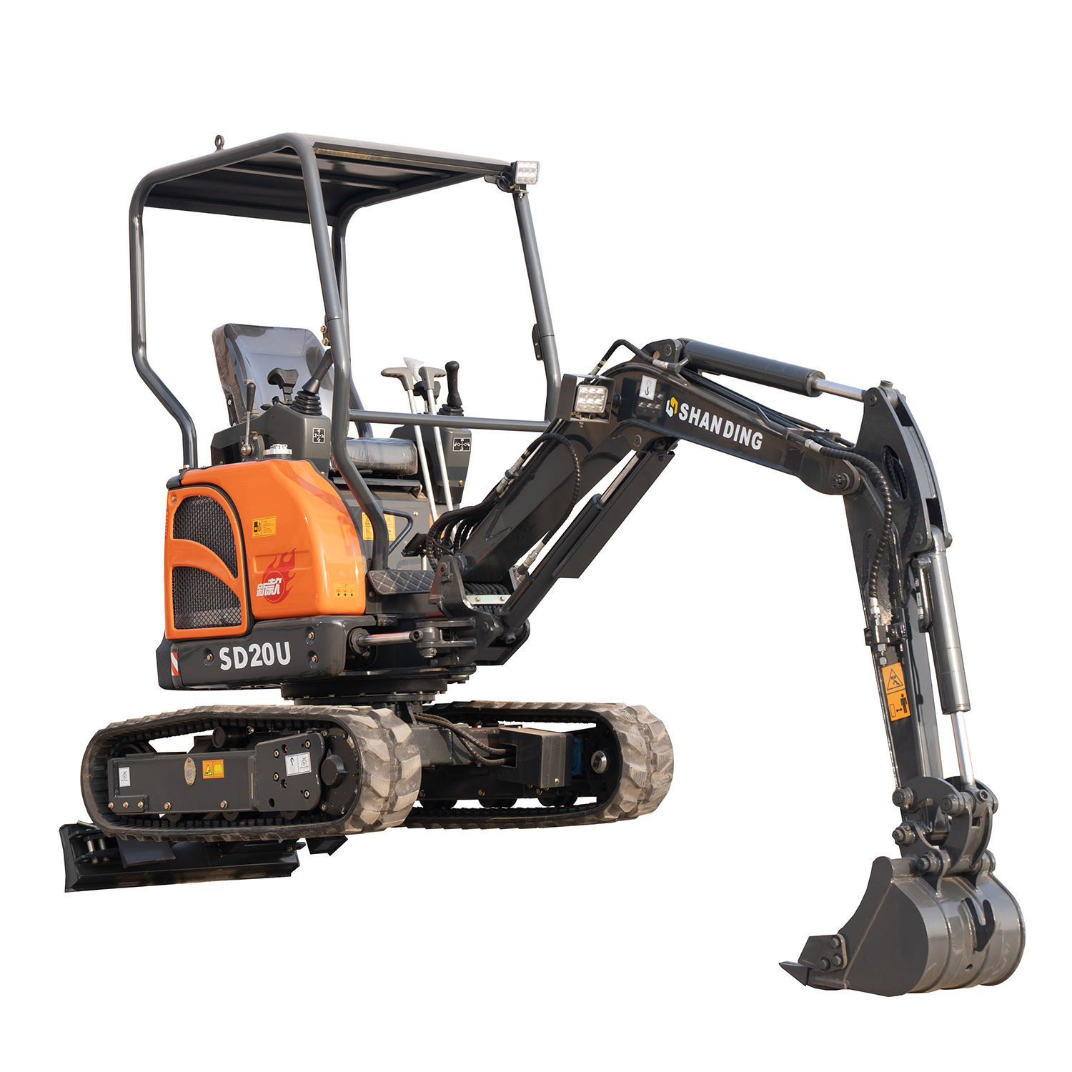 1.8ton 2t 2.2ton Mini Excavator Digger with Bucket 0.05cbm