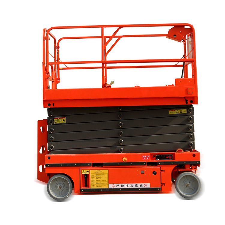 4-18m hydraulic scaffolding manlift elevated platform mobile tracked scissor work platform lift