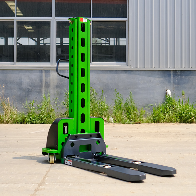 500kg 1500kg Self-Lifting Pallet Loader semi electric self load lifting portable stacker