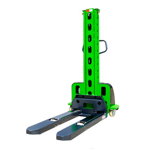 500kg 1500kg Self-Lifting Pallet Loader semi electric self load lifting portable stacker