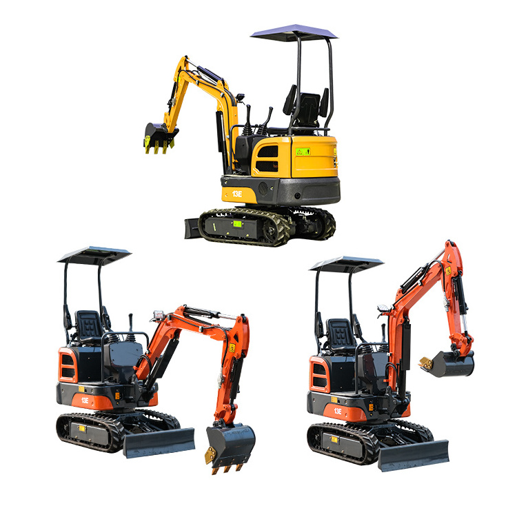 FREE SHIPPING! mini excavators hyundai used kubota/yanmar engine small digger CE/EPA/EURO 5 compact mini excavators 1 ton prices