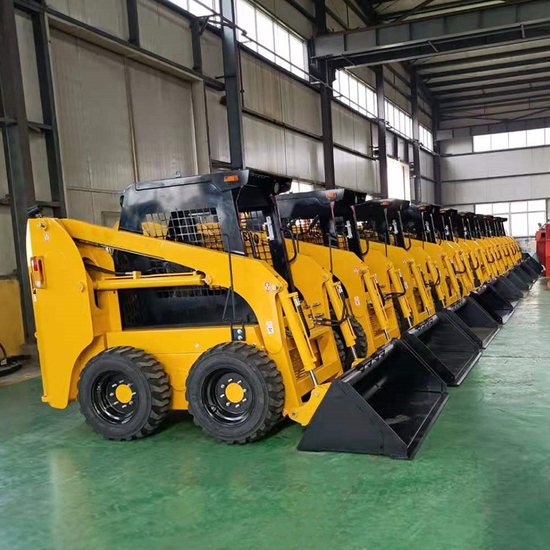 CE EPA Chinese Front mini skid steer earth-moving machinery wheel loader for sale