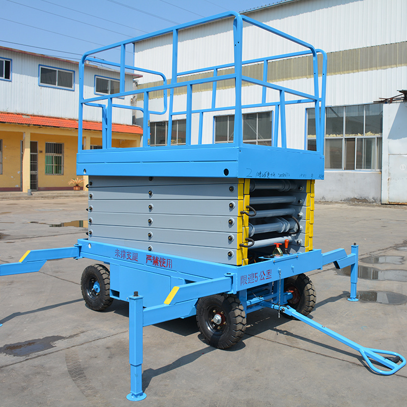 SCISSOR LIFT!!! self propelled Professional electric scissor lift 8 m 10 m 12 m aerial work platform for platform working lift