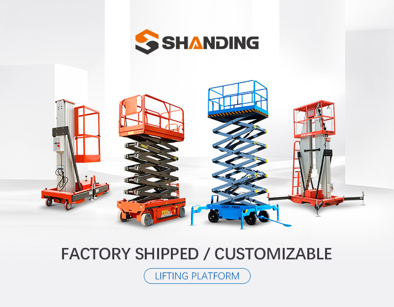 Scissor Lift Platform For Wheelchair Electric Scissor Lift Platform