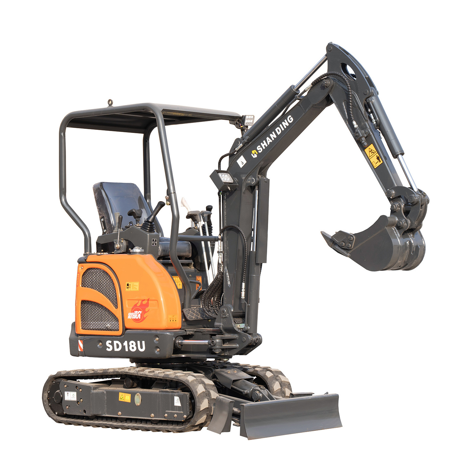 1.8ton 2t 2.2ton Mini Excavator Digger with Bucket 0.05cbm