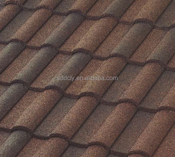 Waterproof Building Materials Roofing Shingle Stone Coated Metal Roof Tile