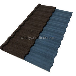 Waterproof Building Materials Roofing Shingle Stone Coated Metal Roof Tile