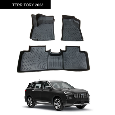 Hot Selling Waterproof Hard Wearing TPE CAR FLOOR MATS for FORD TERRITORY 2023