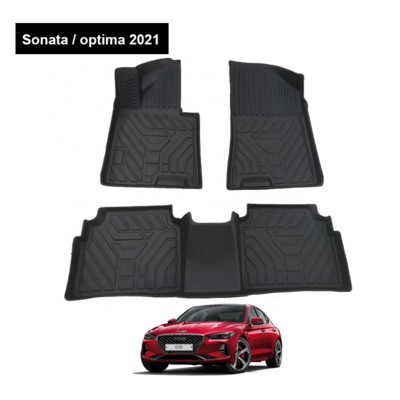 All Season Car Factory Price 3D TPE Car Mat TPE Car Floor Mats use for Sonatal 2021