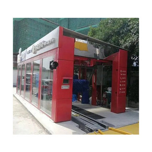 High Grade drive in automatic tunnel car wash machine system with anti-frozen system