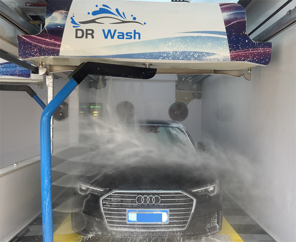 High Quality Automatic touchless car wash machine set with dryer With Systems