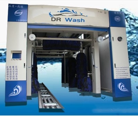 Cheap Price 60 cars/hour Cleaning speed tunnel machine car wash automatic with less water