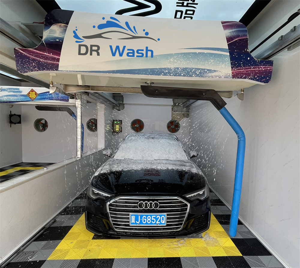 High Quality Automatic touchless car wash machine set with dryer With Systems