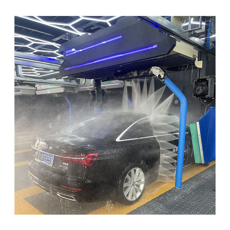 High Quality Automatic touchless car wash machine set with dryer With Systems